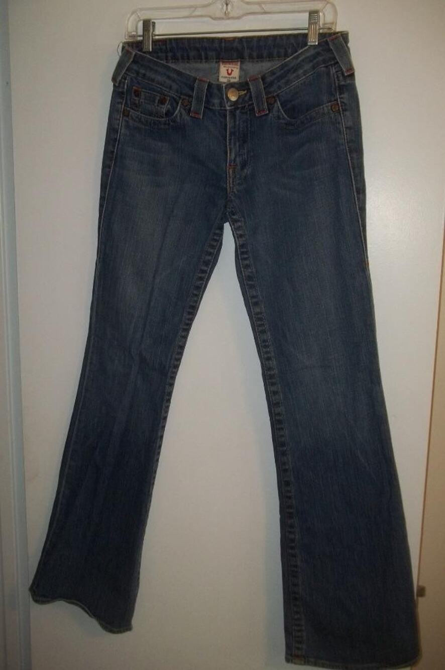 True Religion Bobby Boot-cut Blue Denim Jeans 30